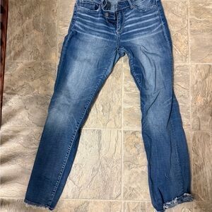 BKE Women's Straight Leg Jeans in Blue